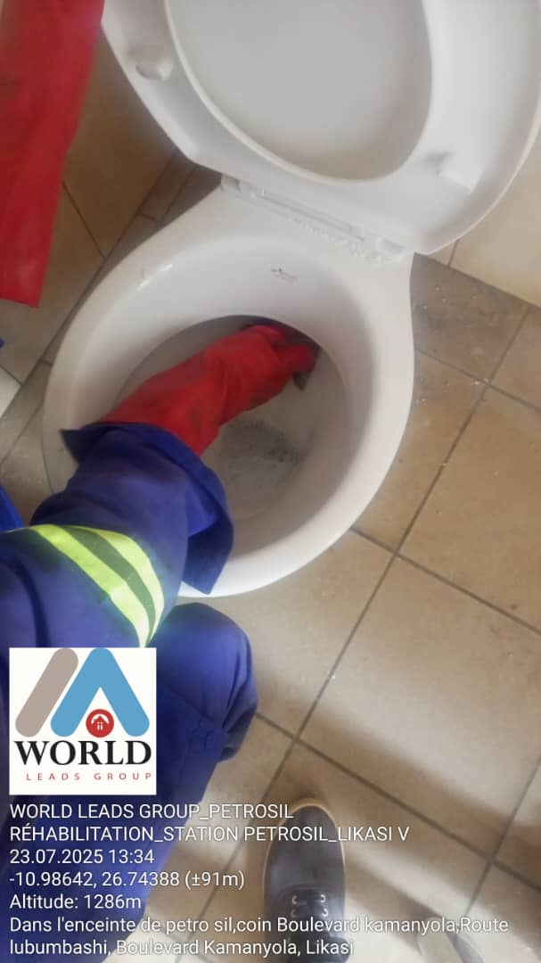 Pendant les travaux - Petro Sil